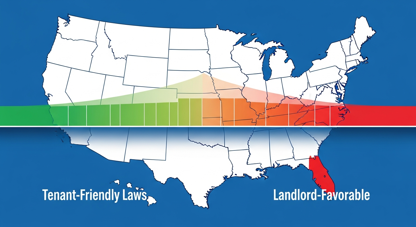 Ranking All 50 States by Rent Late Fee Strictness: A Data-Driven Analysis