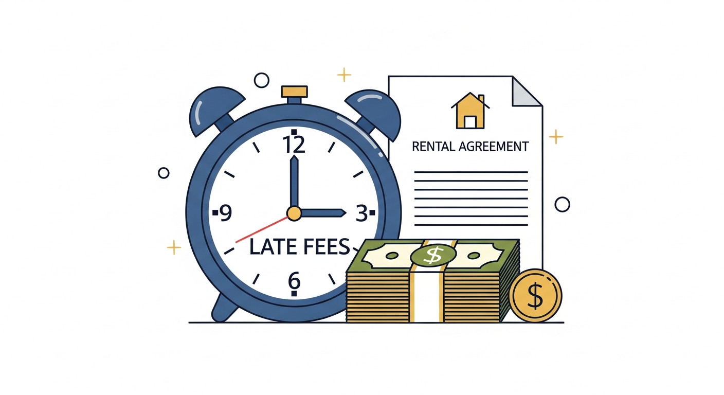 Average Late Fee for Rent: What Landlords Actually Charge (2026 Data)